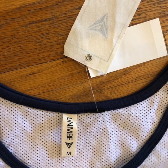 💙 UNIVIBE MESH MUSCLE TANK TOP “76” - Picture 6 of 6